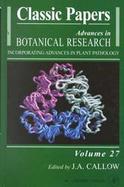 Classic Papers Advances in Botanical Research  Incorporating Advances in Plant Pathology (volume27) cover