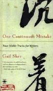 One Continuous Mistake Four Noble Truths for Writers cover