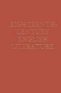 Eighteenth Century English Literature cover