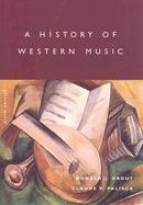 A History of Western Music cover