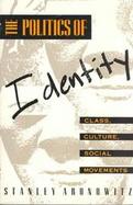 The Politics of Identity Class, Culture, Social Movements cover
