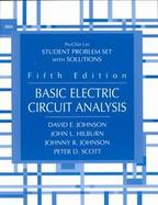 Basic Electric Circuit Analysis, Student Problem Set with Solutions, 5th Edition cover