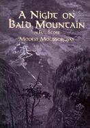 A Night on Bald Mountain Fantasy for Orchestra in Full Score cover