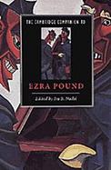 The Cambridge Companion to Ezra Pound cover