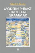 Modern Phrase Structure Grammar cover