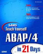 Teach Yourself ABAP/4 in 21 Days with CDROM cover