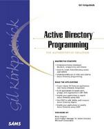 Active Directory Programming cover