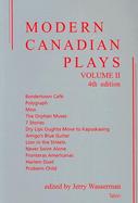Modern Canadian Plays (volume2) cover