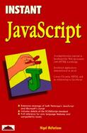 Instant JavaScript cover