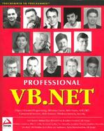 Professional VB.NET cover