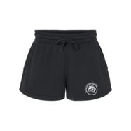 Central Seattle College Women's Lightweight California Wave Wash Sweatshort [2XL - BLACK - Front Left Thigh Logo] cover