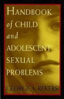 Handbook of Child and Adolescent Sexual Problems cover