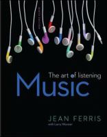 Music: The Art of Listening Loose Leaf cover