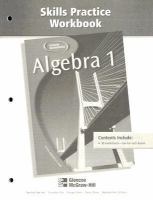 Algebra 1, Skills Practice Workbook cover