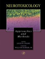 Neurotoxicology: Approaches and Methods cover