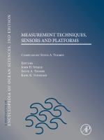 Measurement Techniques, Platforms & Sensors A Derivative of the Encyclopedia of Ocean Sciences cover