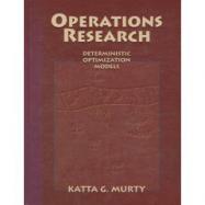 Operations Research Deterministic Optimization Models cover
