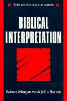 Biblical Interpretation cover