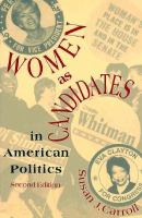 Women As Candidates in American Politics cover