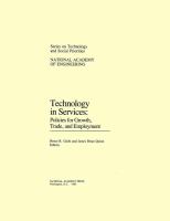 Technology in Services Policies for Growth, Trade, and Employment cover