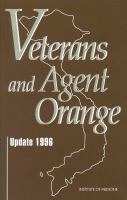 Veterans and Agent Orange Update 1996 cover