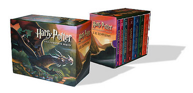 Harry Potter Paperback Boxset #1-7 cover