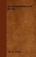 The Natural History of the Pig cover