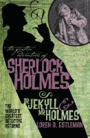 Further Adventures Sherlock Holmes: Dr. Jekyll and Mr. Holmes cover