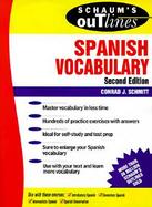 Schaum's Outline of Spanish Vocabulary cover