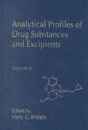 Analytical Profiles of Drug Substances and Excipients cover