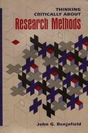 Thinking Critically About Research Methods cover