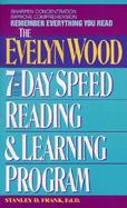 Evelyn Wood 7 Day Speed Reading & Learning Program Remember Everything You Read cover