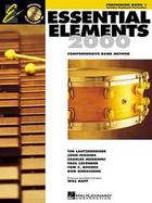 Essential Elements 2000 Comprehensive Band Method  Percussion Book 1 cover