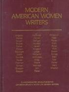 Modern American Women Writers cover