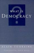 What Is Democracy? cover