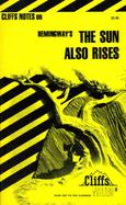 Cliffsnotes the Sun Also Rises cover