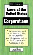 Corporations Laws of the United States cover