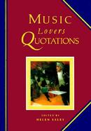 Music Lovers Quotations cover