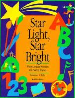 Star Light, Star Bright Whole Language Activities With Nursery Rhymes cover