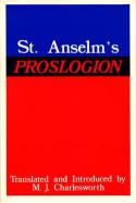 St. Anselm's Proslogion cover