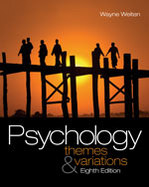 Psychology: Themes and Variations (with Concept Charts) cover