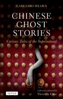 Chinese Ghost Stories : Curious Tales of the Supernatural cover