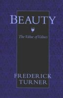 Beauty: The Value of Values cover
