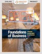 MindTap Foundations of Business for Pride/Hughes/Kapoor's Foundations of Business, 6th Edition, [Instant Access] cover