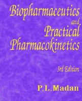 Biopharmaceutics and Practical Pharmacokinetics cover