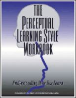 The Perceptual Learning Style Workbook: Understanding How You Learn cover