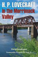H. P. Lovecraft in the Merrimack Valley cover