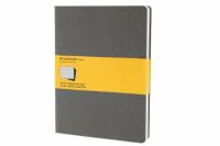 Moleskine Squared Cahier Journal Light Warm Grey Extra Large cover