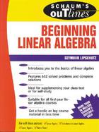 Schaum's Outline of Beginning Linear Algebra cover