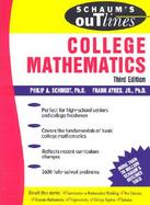 Schaum's Outline of College Mathematics Theory and Problems cover